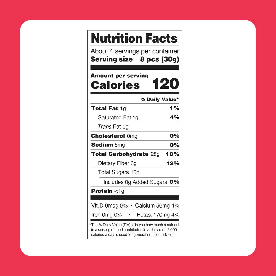 apple pack nutrition facts